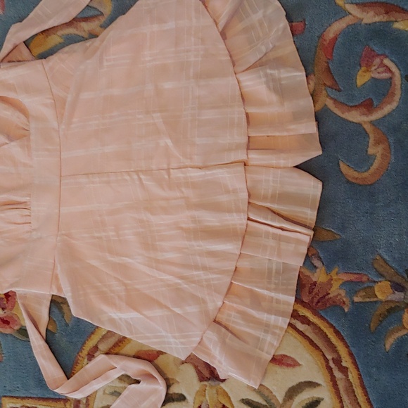 Simplee Blush Tiered Romper - Picture 5 of 8